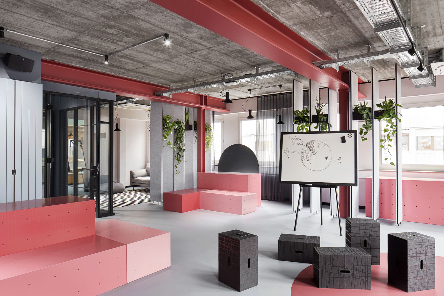 Coworking-Spaces mit flomo und Xbrick®