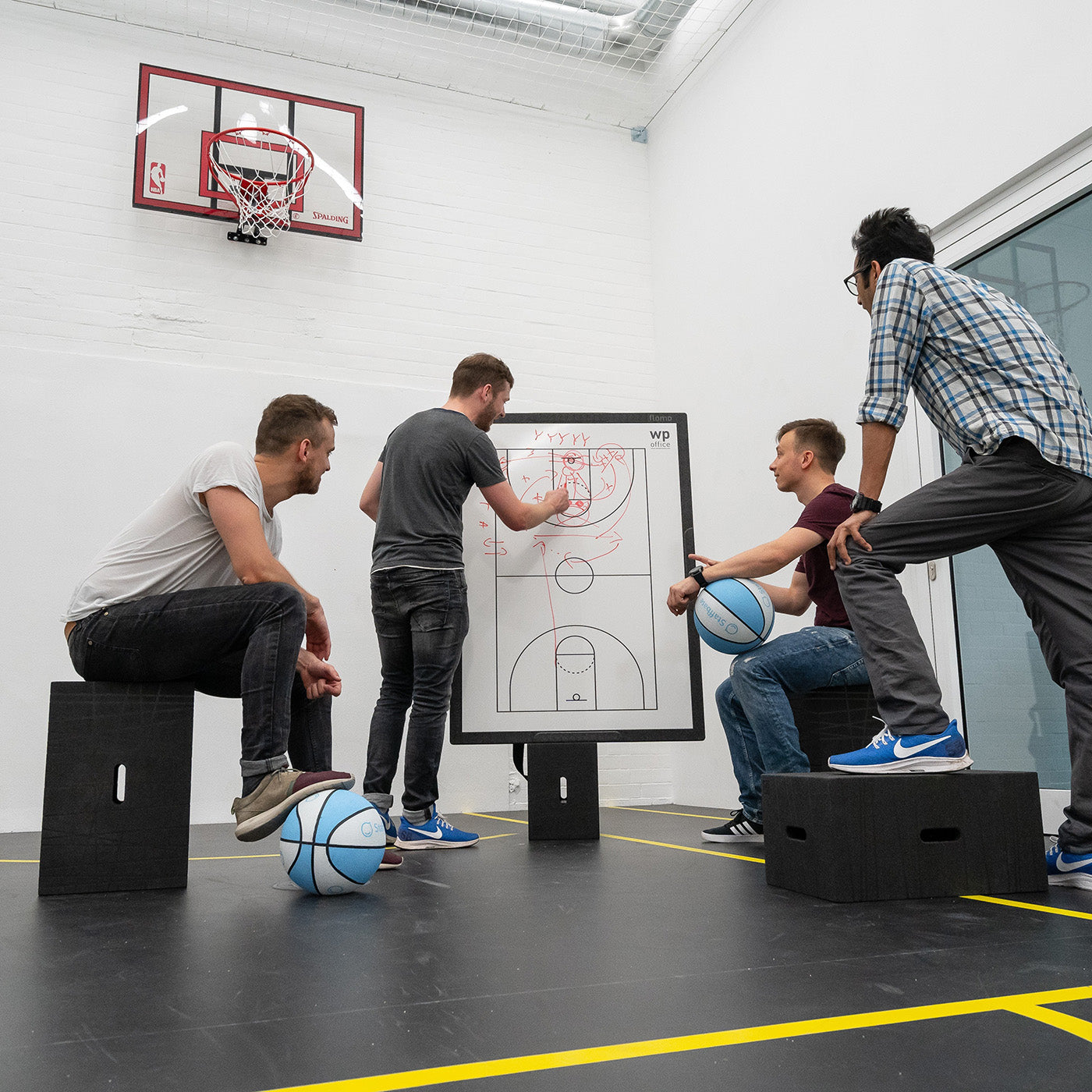 Set "meeting" mit flomo und Xbrick