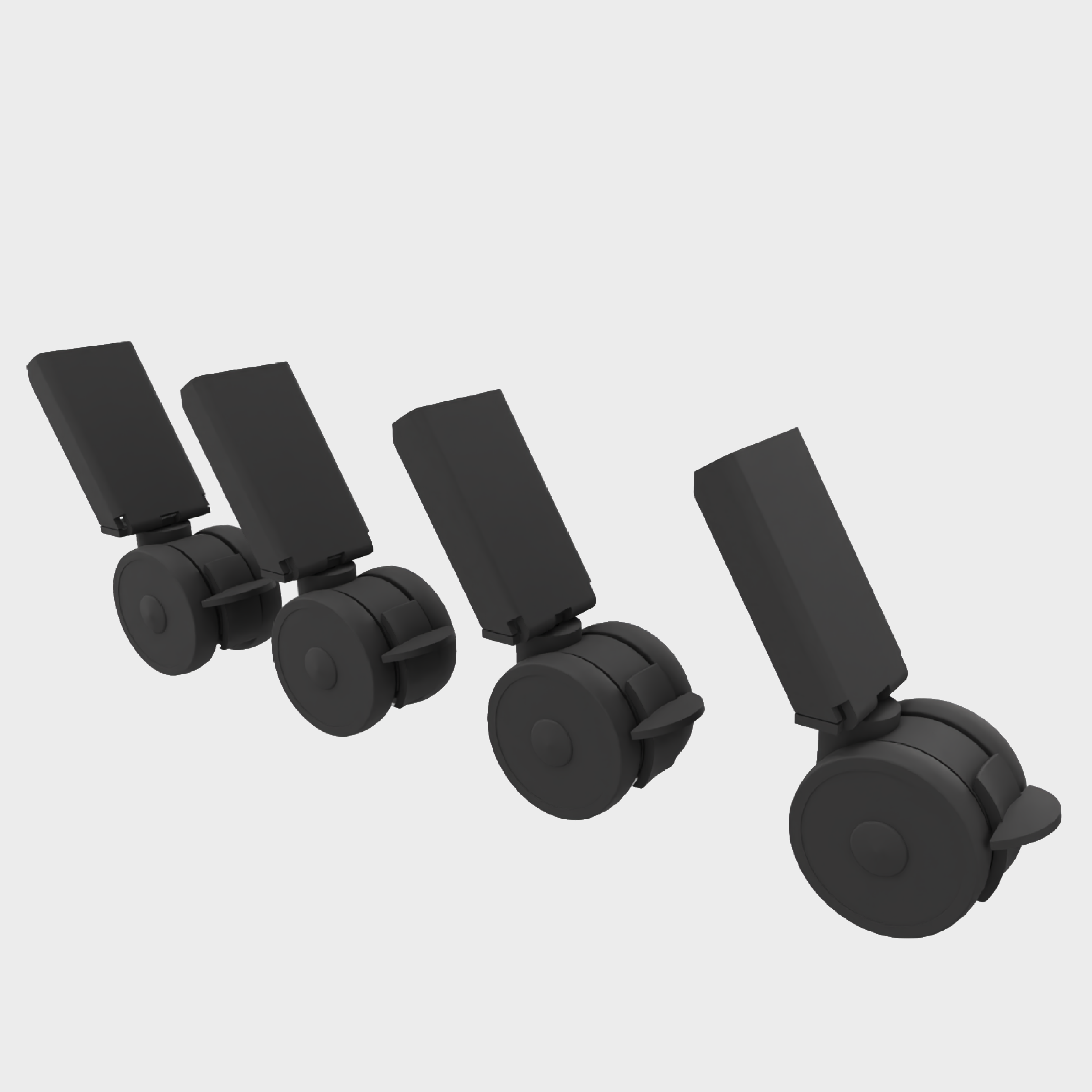 motu Rollenset für Fußrahmen A-Plus