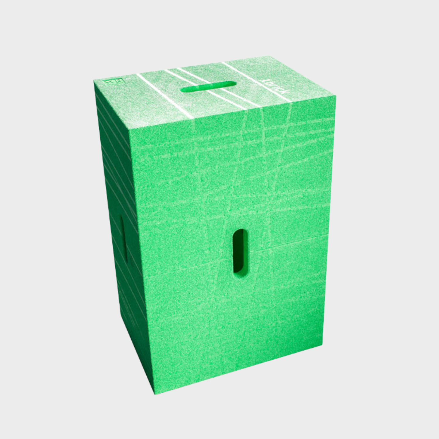 Multifunktionshocker - Xbrick® neongrün