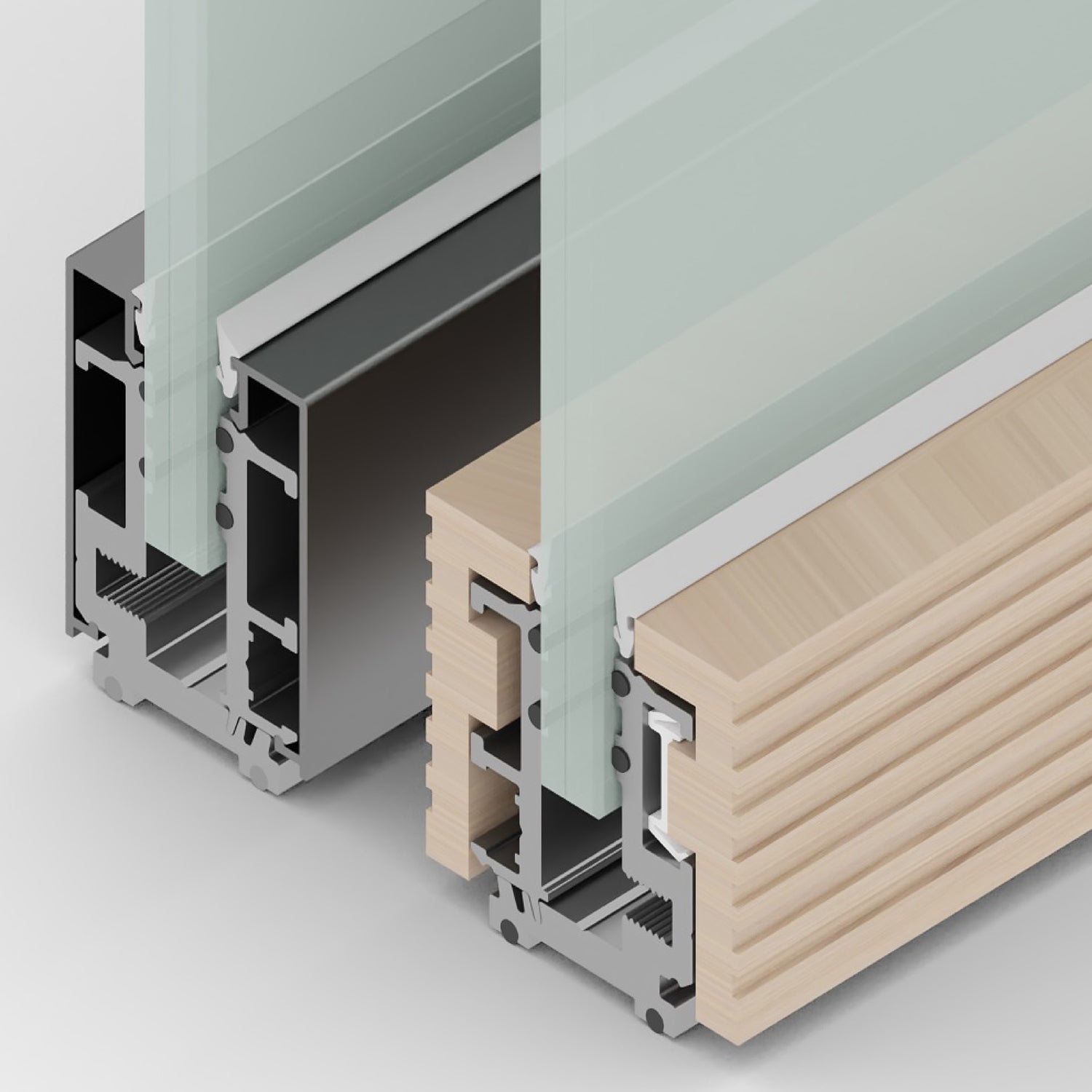 Glass partition system – 758 divide