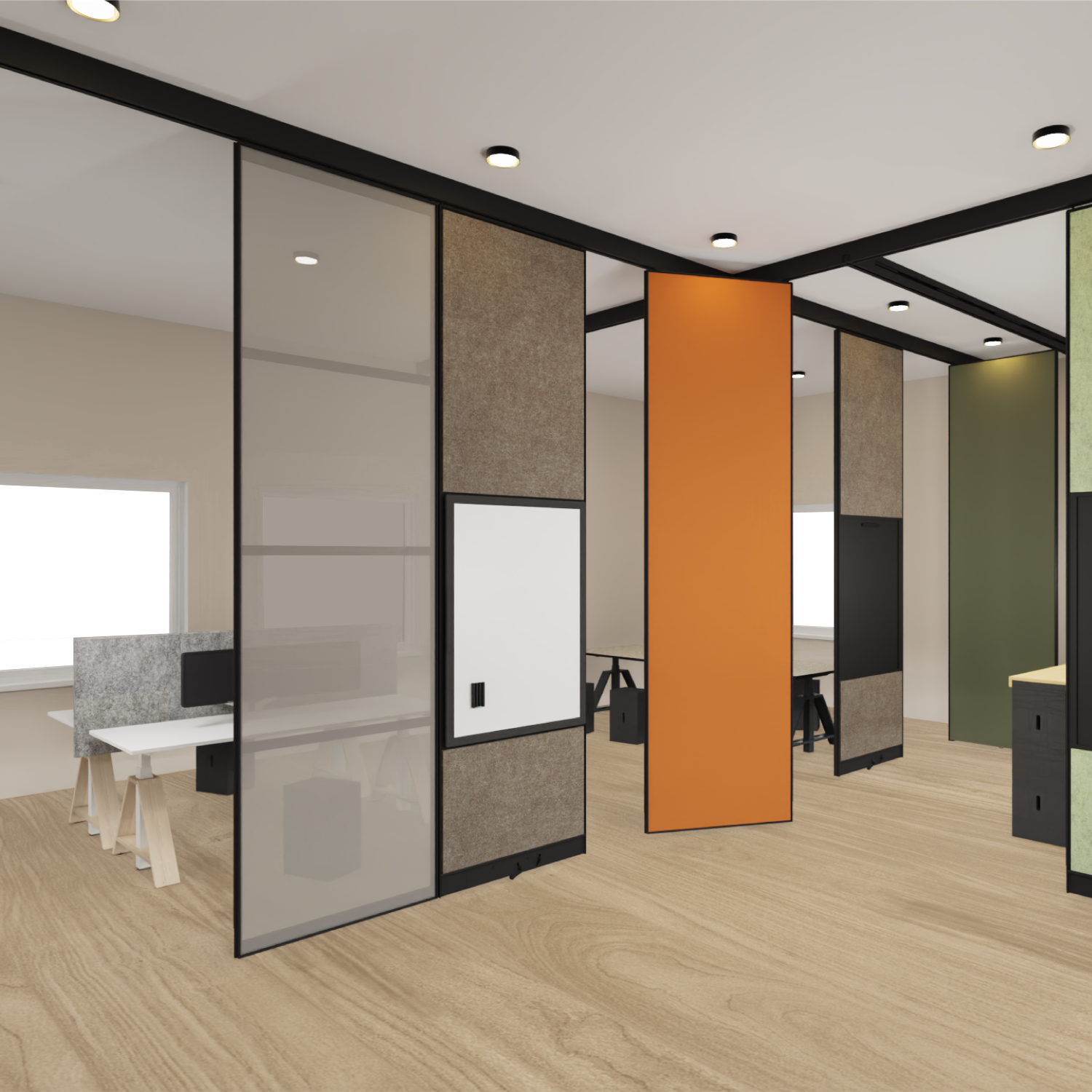 flomo wall plus - Räume flexibel denken