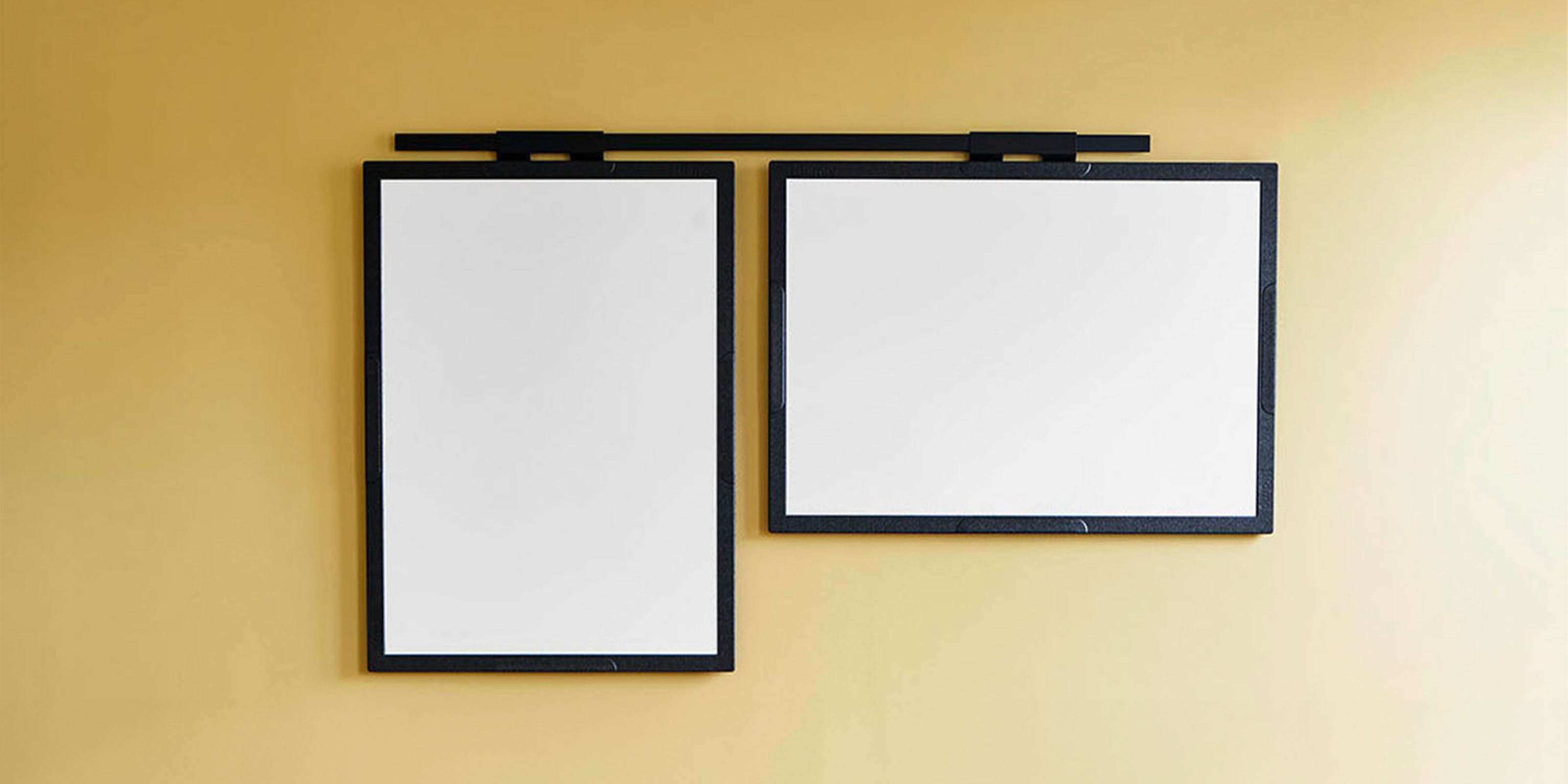 flomo Whiteboard mit mobilem Standfuß für flexible Präsentationen und Meetings