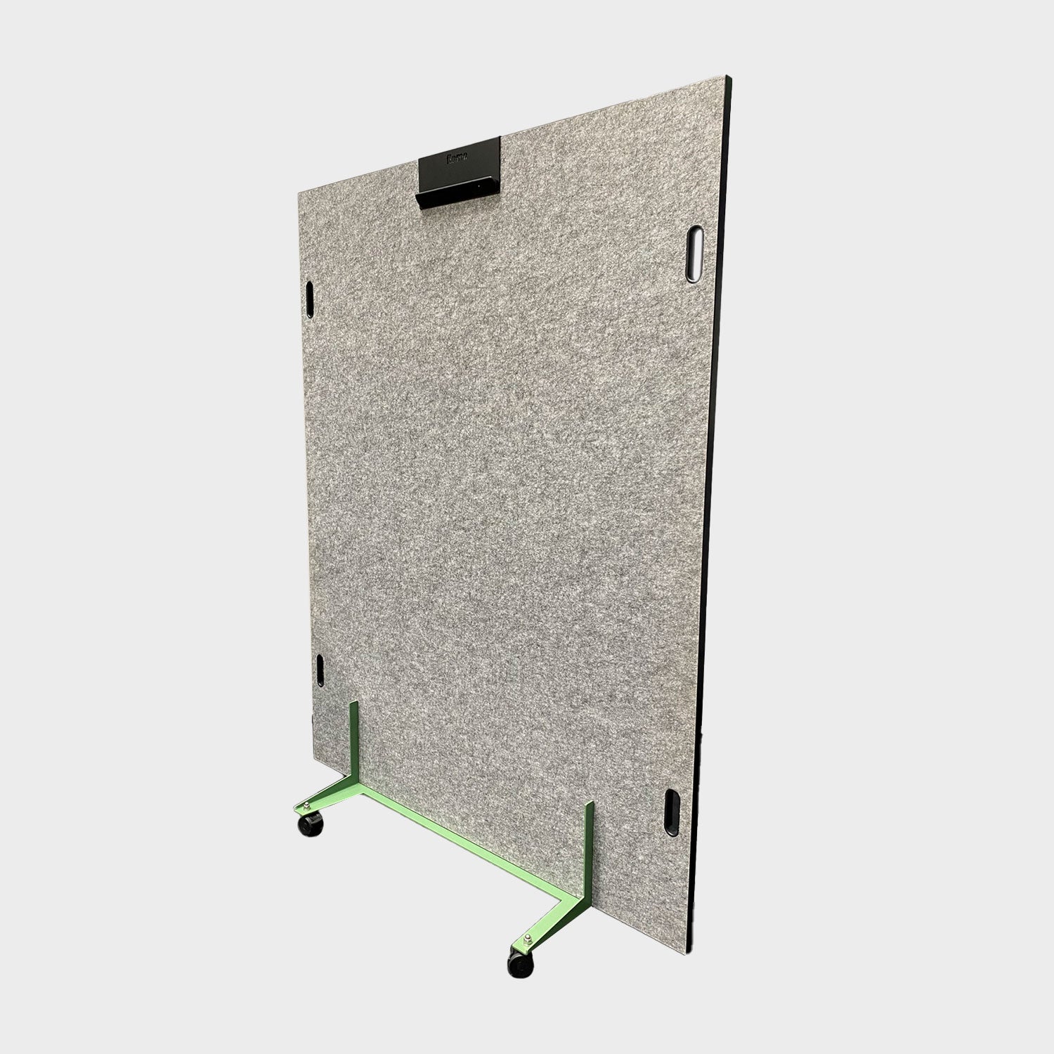 Acoustic room divider - motu acoustic shield with adjustable feet