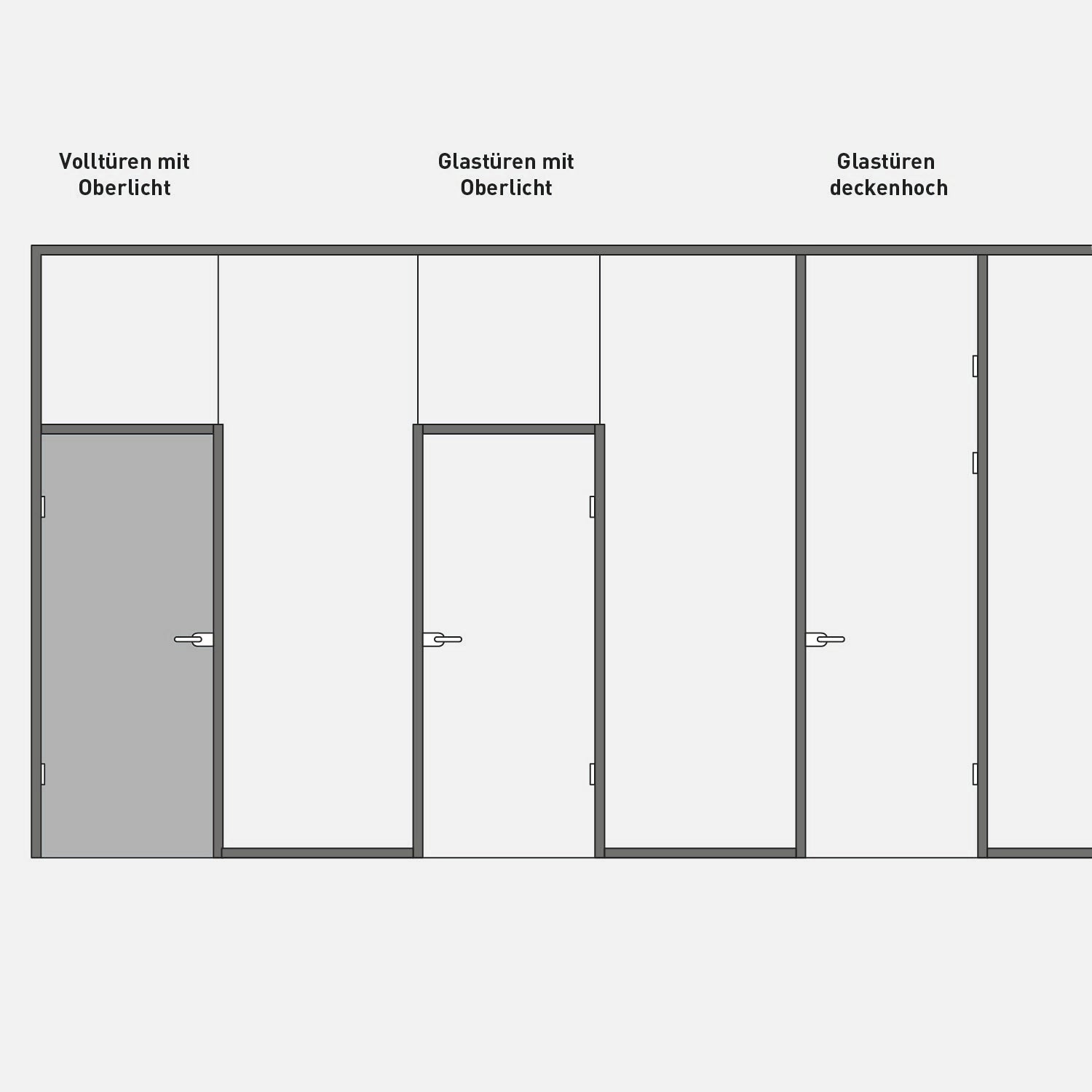 Glass partition system – 758 divide