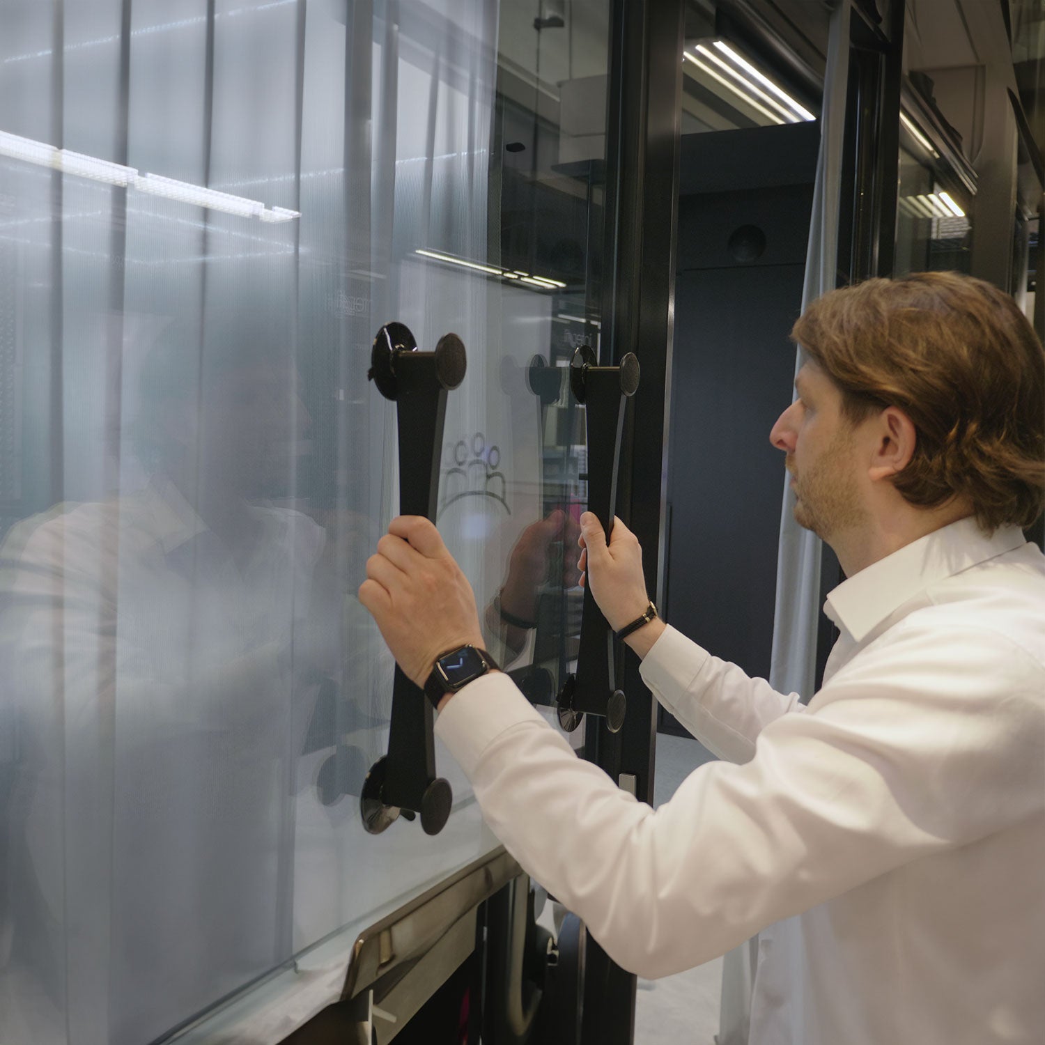 Whiteboard Befestigung für Glas - flomo gecko spacer