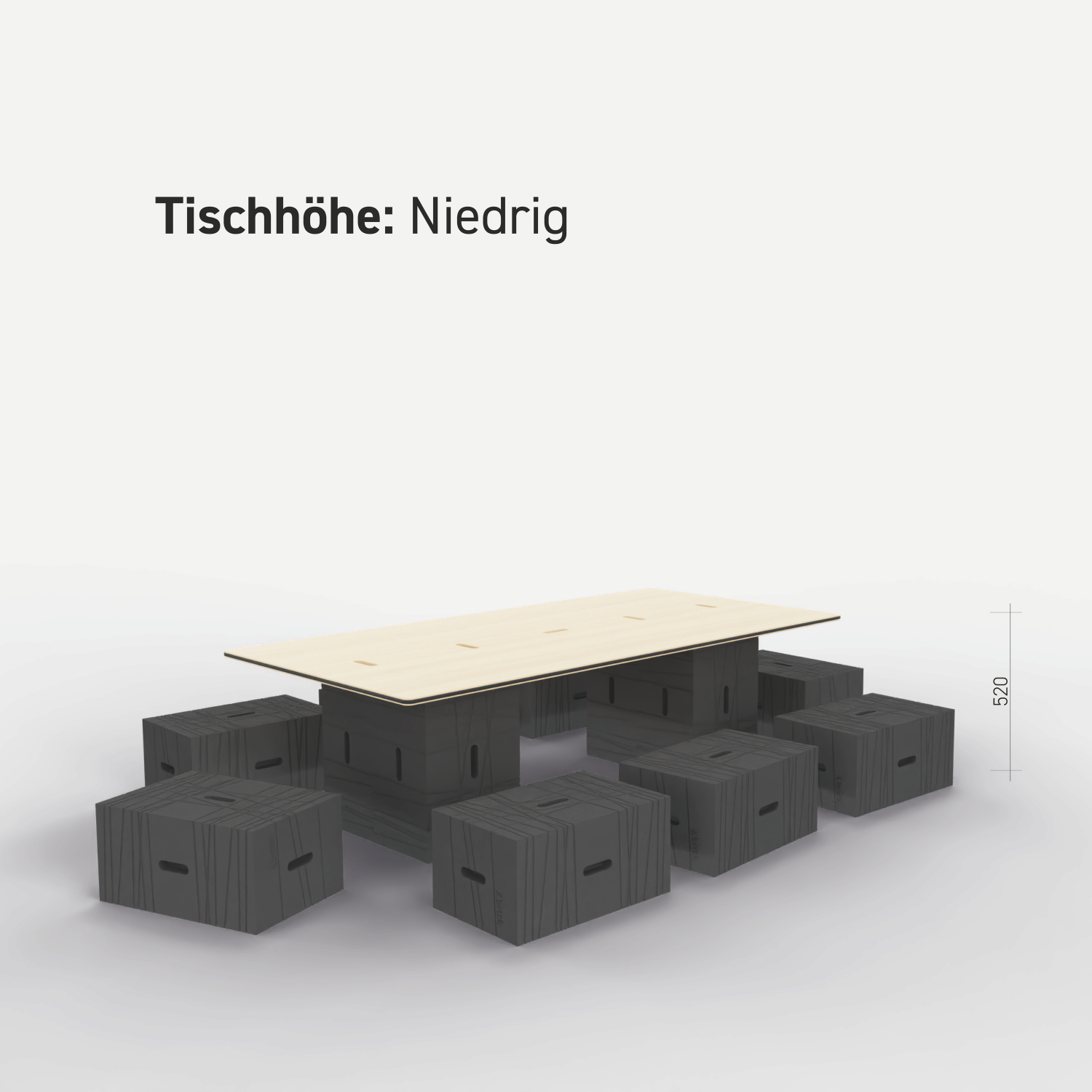 Set X-table "team" – Maker-Space-Arbeitsbereich