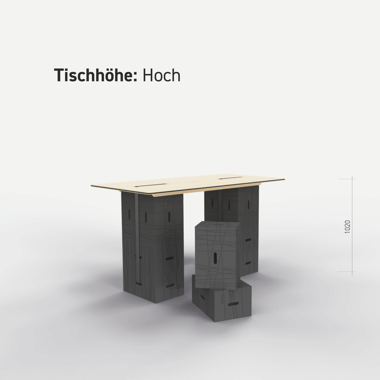 Set X-table "team" – Maker-Space-Arbeitsbereich